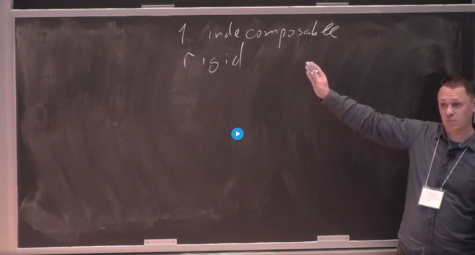 Introductory Workshop: Quantum Symmetries - Introduction to fusion categories I Thumbnail