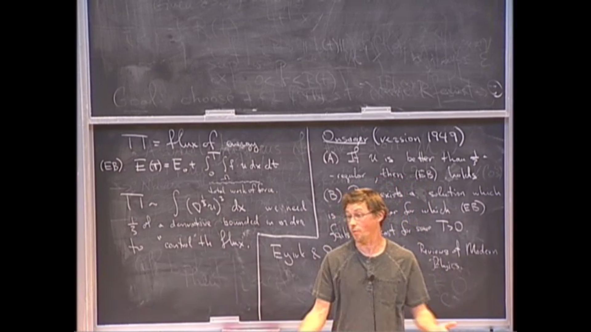 Incompressible Fluid Flows At High Reynolds Number, lecture 11 Thumbnail