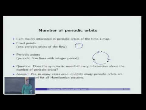 Hamiltonian Dynamics and Morse theory Thumbnail