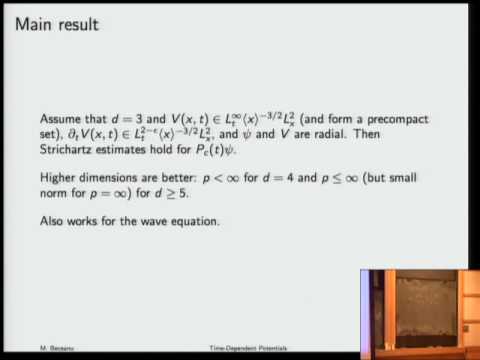 Dispersive Estimates for Schroedinger's Equation with a Time-Dependent Potential  Thumbnail