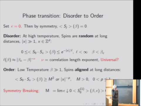 Members Seminar: The Role of Symmetry in Phase Transitions  Thumbnail