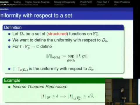 Testing Correlations and Inverse Theorems Thumbnail