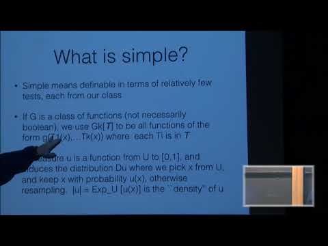 Learning models: connections between boosting, hard-core distributions, dense models, GAN, and regularity I Thumbnail