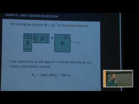 Nonlinear dimensionality reduction for faster kernel methods in machine learning. Thumbnail