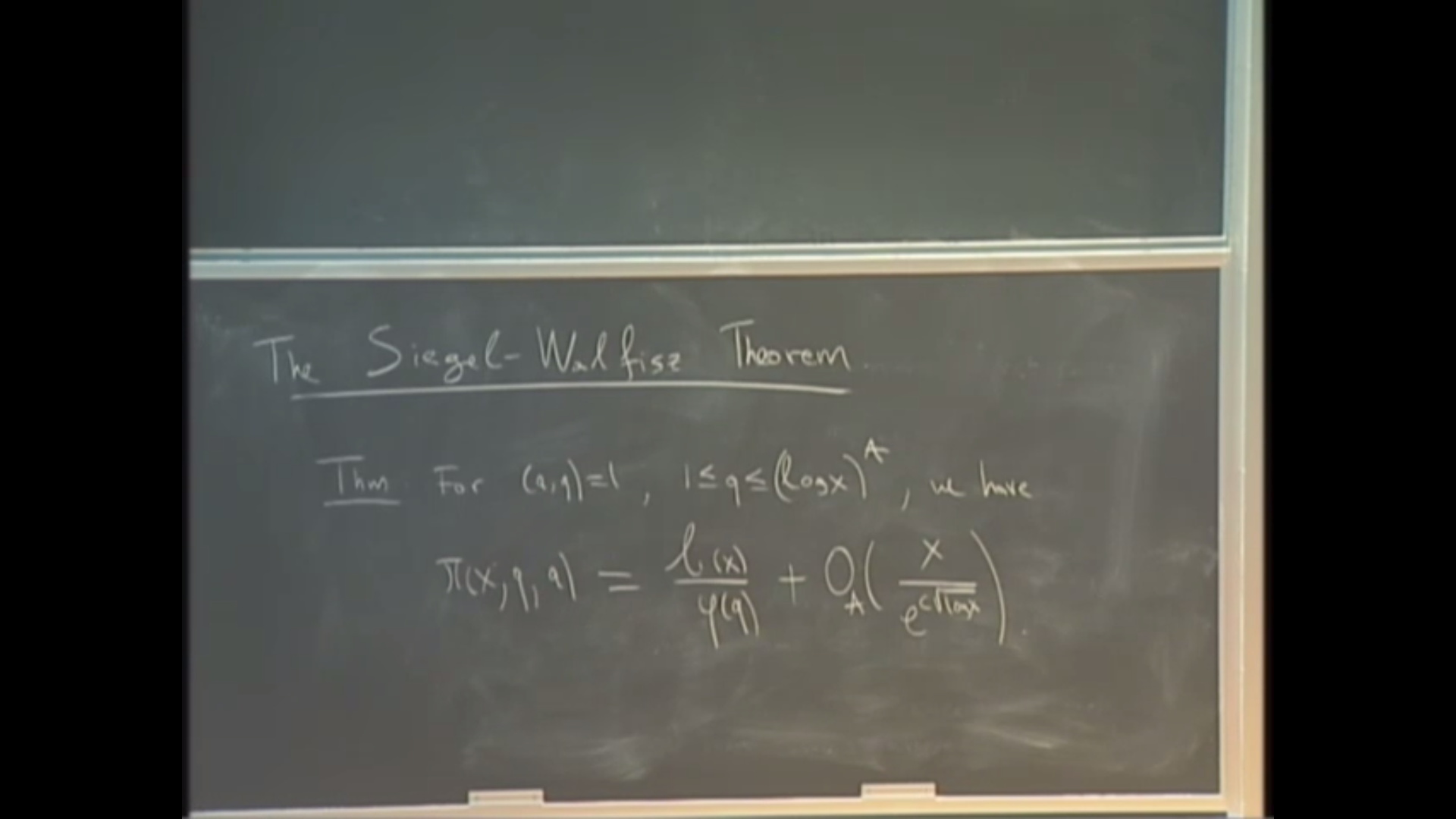 Gaps Between Primes And Analytic Number Theory, lecture 8 Thumbnail