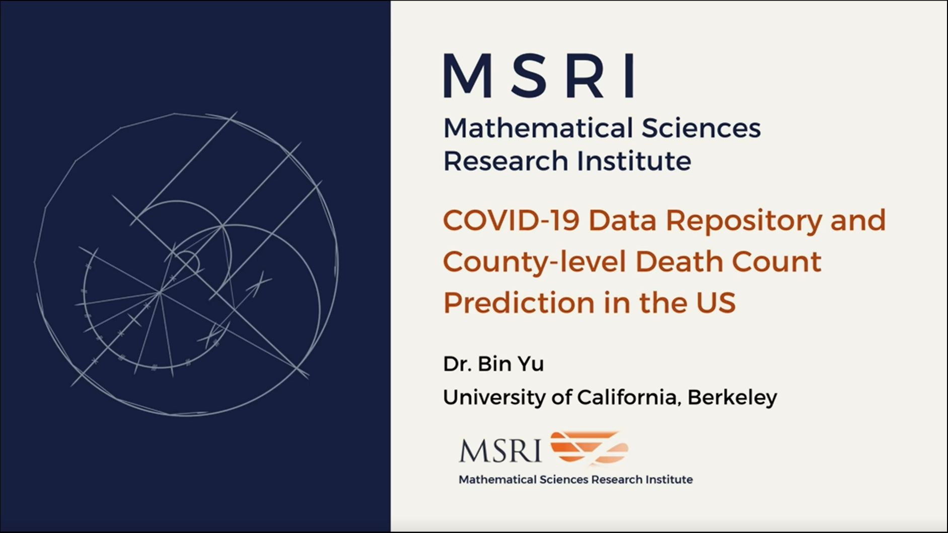 [Moved Online] Mathematical Models For Prediction And Control Of Epidemics - COVID-19 Data Repository and County-level Death Count Prediction in the US Thumbnail