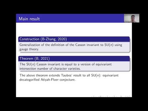  SU(n)–Casson invariants and symplectic geometry Thumbnail