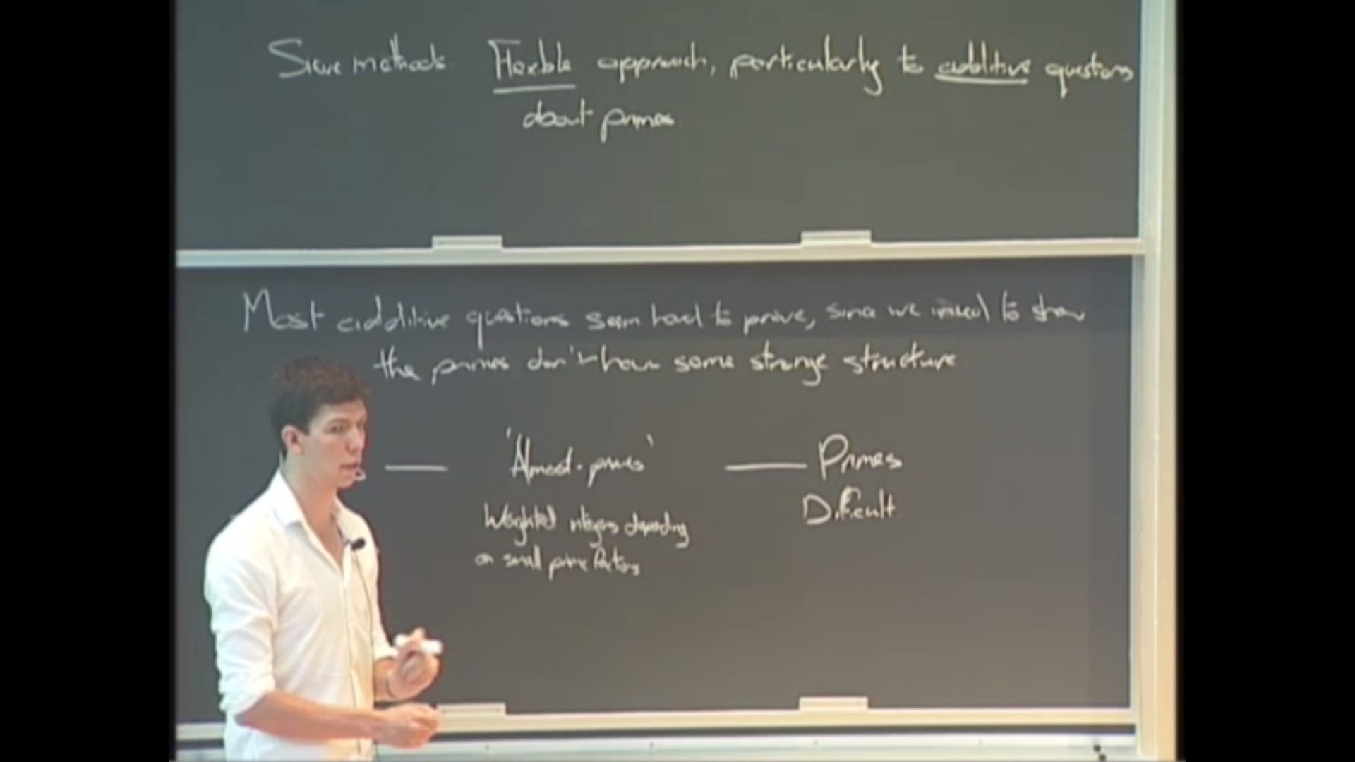 Gaps Between Primes And Analytic Number Theory, lecture 7 Thumbnail