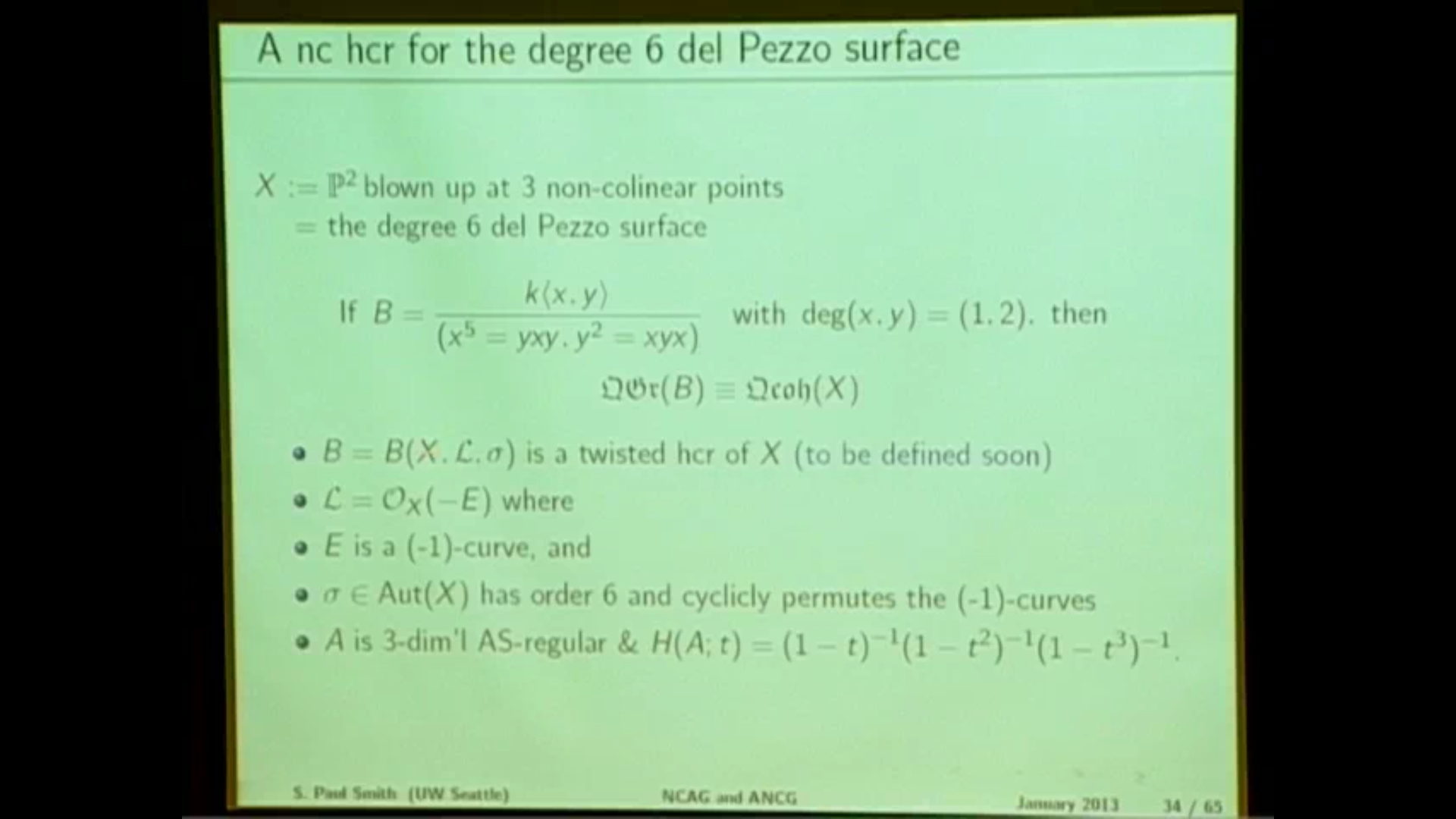 Introduction to non-commutative algebraic geometry II Thumbnail