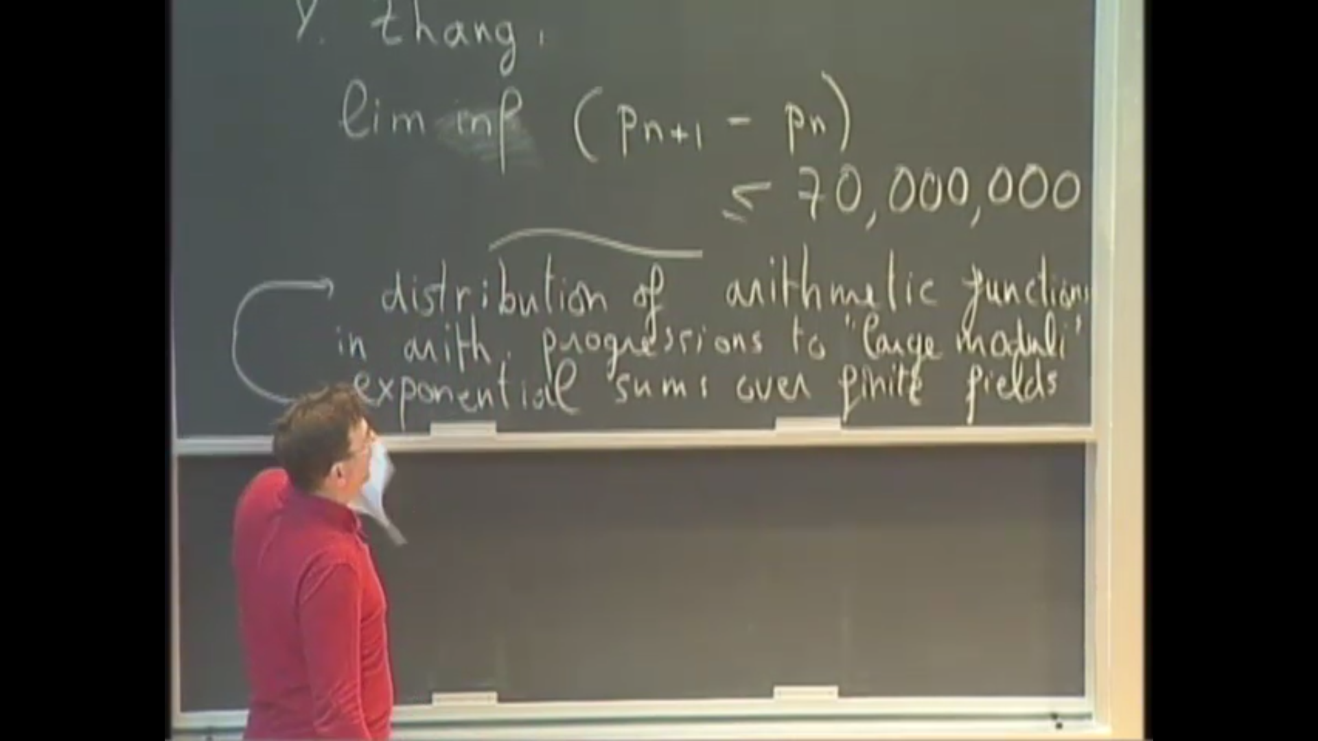 Gaps Between Primes And Analytic Number Theory, lecture 13 Thumbnail