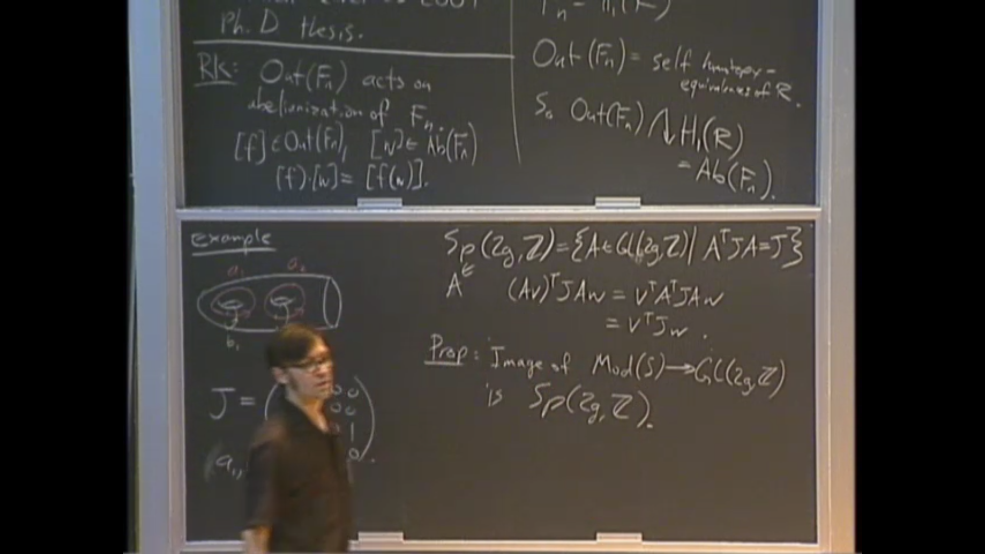 Geometric Group Theory, Summer graduate school, lecture 20 Thumbnail