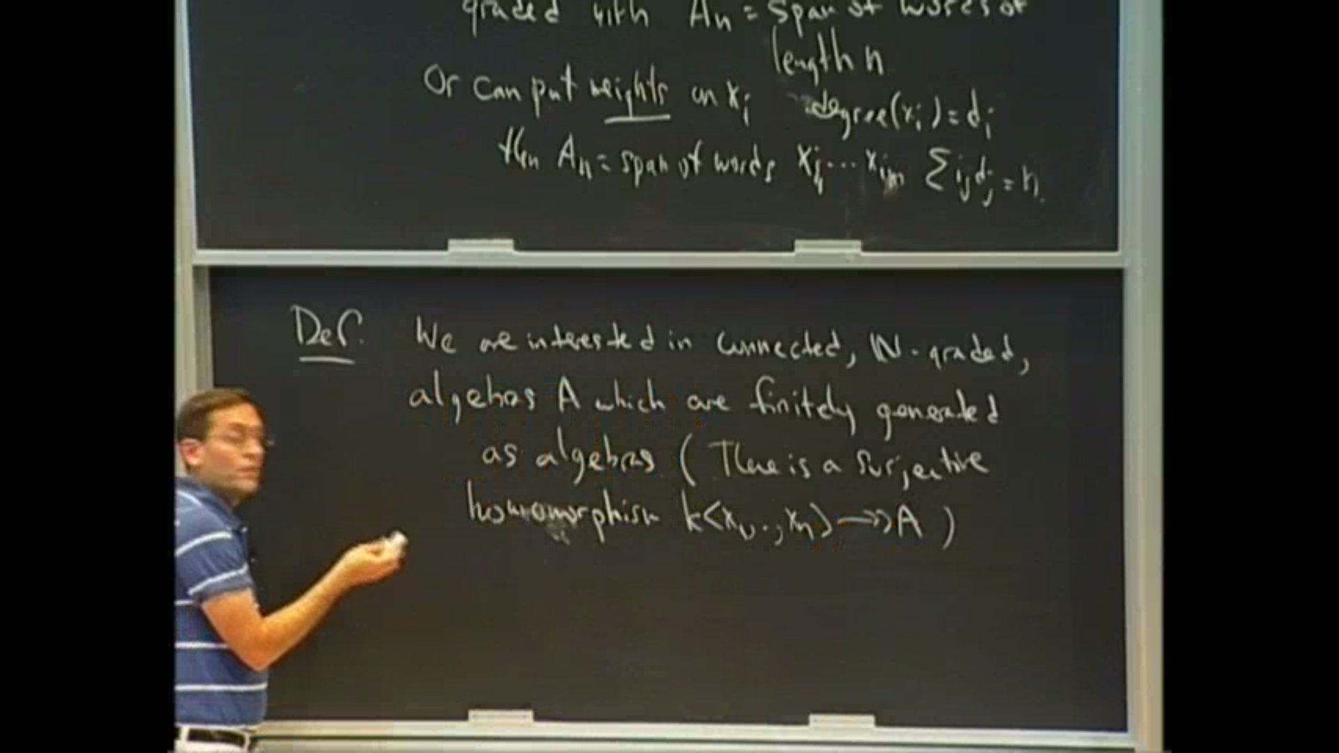 Noncommutative Algebraic Geometry Summer School, 2 Thumbnail