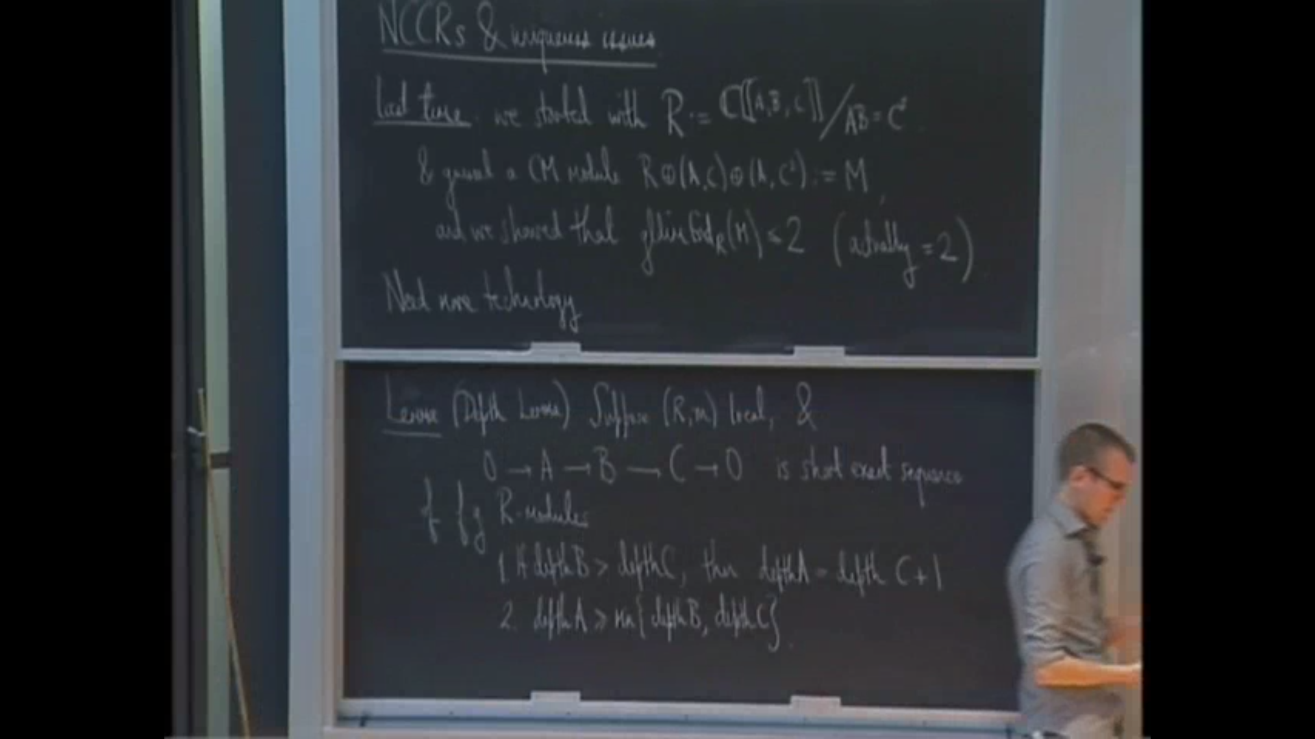 Noncommutative Algebraic Geometry Summer School, 3 Thumbnail