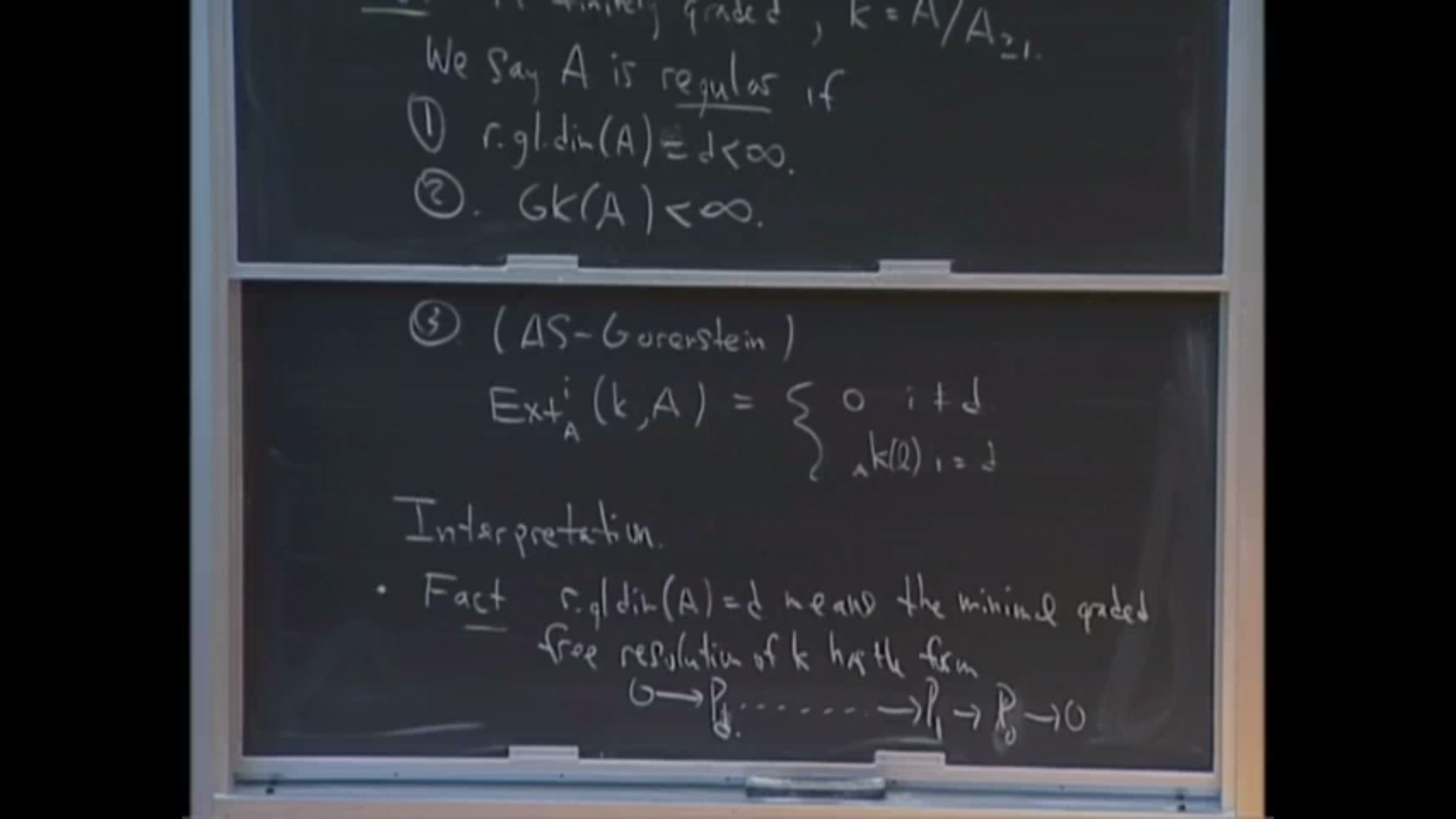 Noncommutative Algebraic Geometry Summer School, 4 Thumbnail