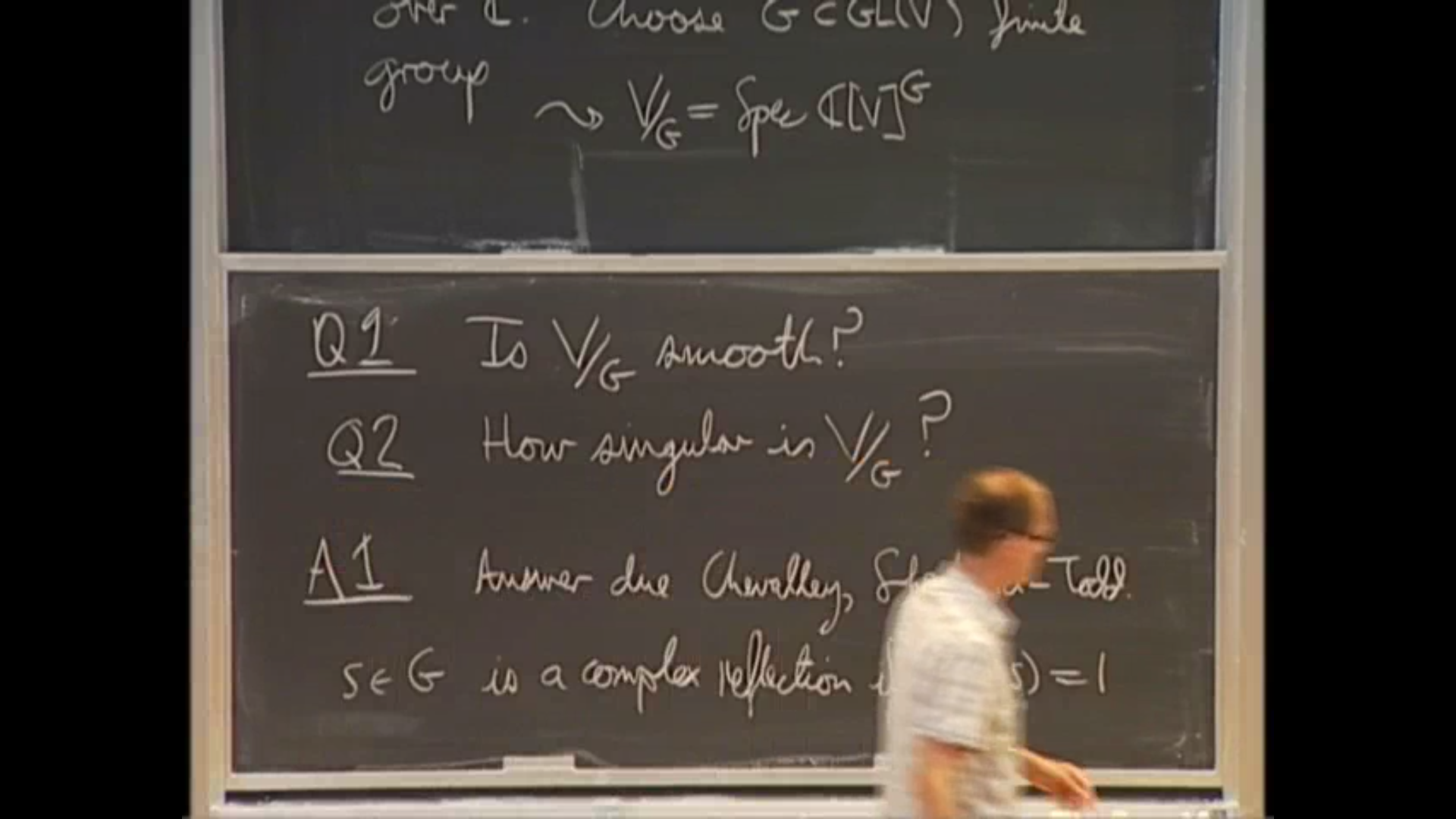 Noncommutative Algebraic Geometry Summer School, 12 Thumbnail