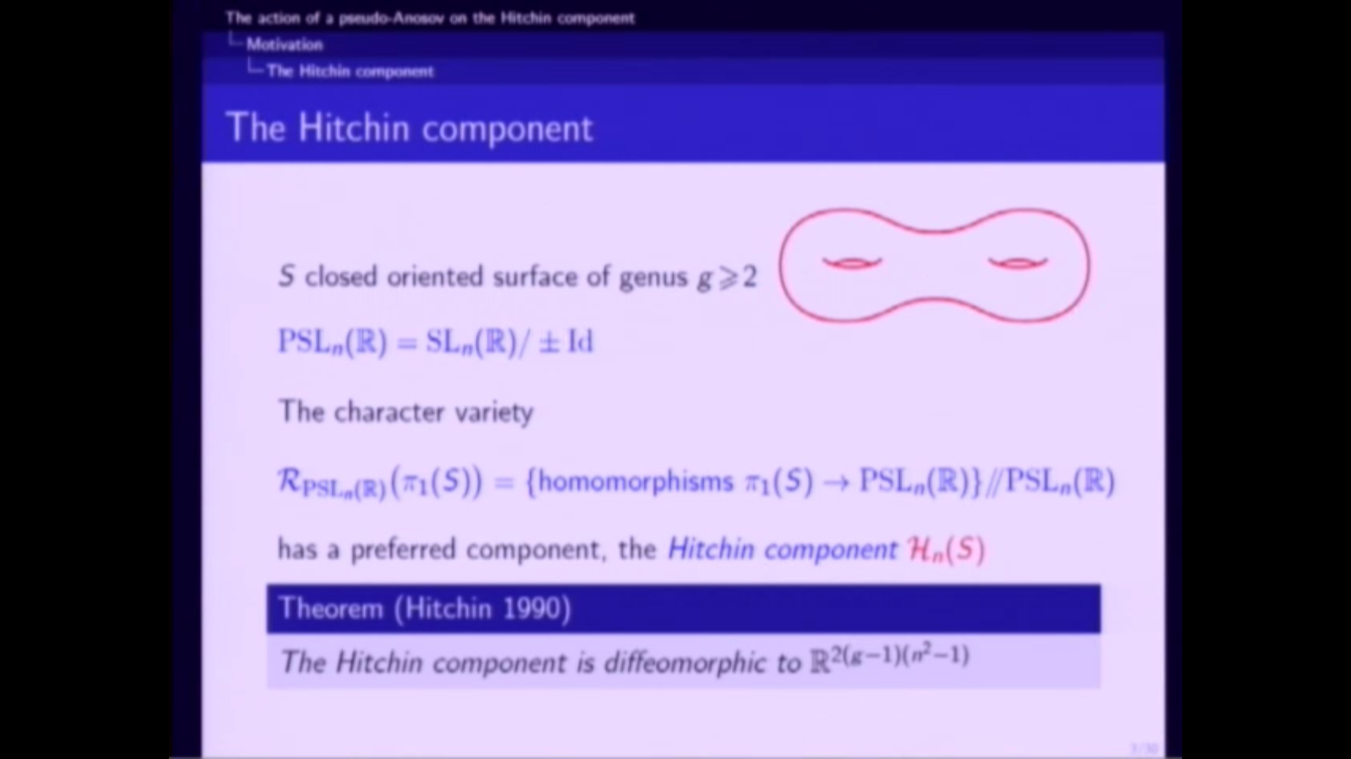 The action of a pseudo-Anosov on the Hitchin component Thumbnail