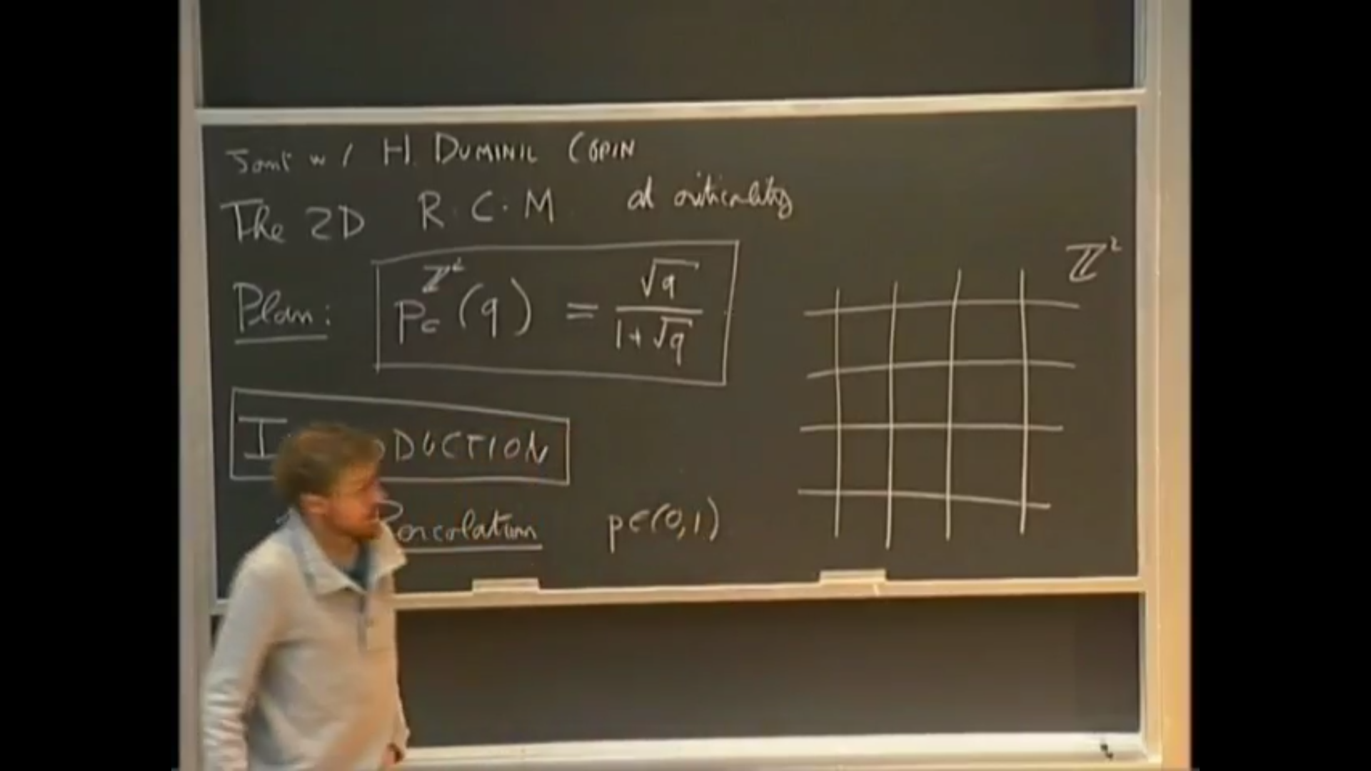 Mini-course, Part I: The 2D random-cluster model at and around criticality Thumbnail