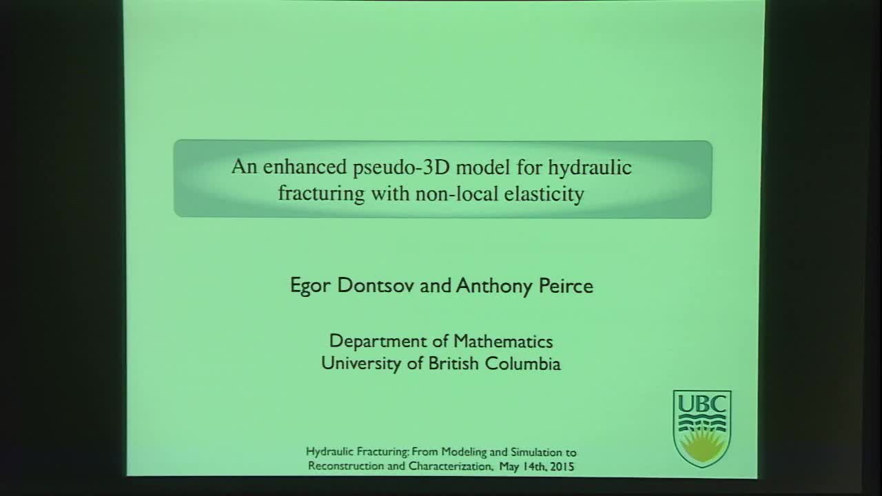 An Enhanced Pseudo-3D Model for Hydraulic Fracturing with Non-local Elasticity Thumbnail