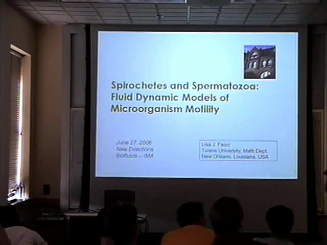 Spirochetes and spermatozoa: Fluid dynamic models of microorganism
motility Thumbnail