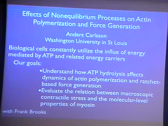 Effects of Nonequilibrium Processes on Actin Dynamics and Force Generation Thumbnail