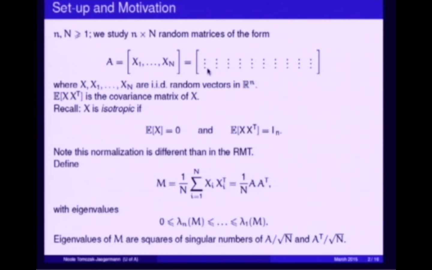 Approximating the covariance matrix by the empirical covariance matrices; non-limiting random matrix approach Thumbnail