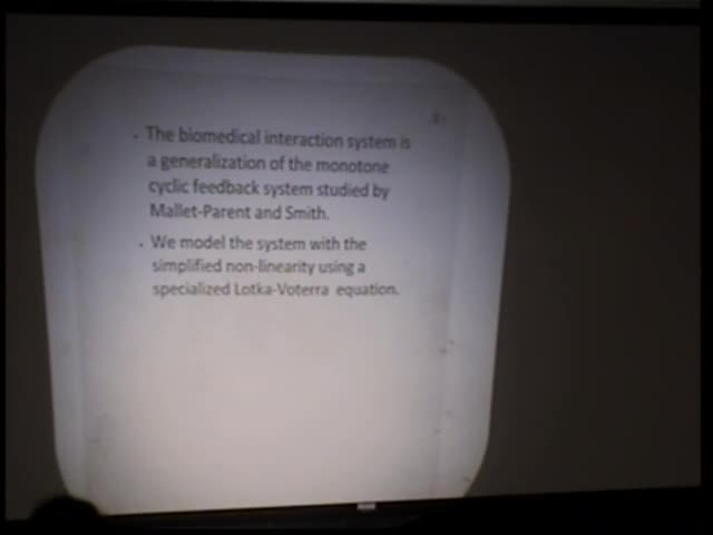 Generalized cyclic feedback system for the biomedical interaction network Thumbnail