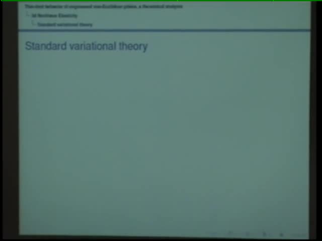 Thin-limit behavior of engineered non-Euclidean plates, a theoretical analysis Thumbnail