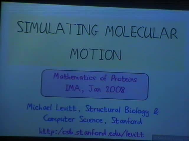 Lecture 2: Simulating molecular motion Thumbnail