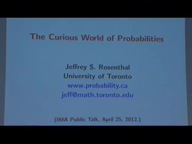 The Curious World of Probabilities Thumbnail