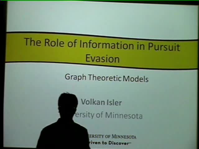 The role of information in pursuit evasion: Graph theoretic models Thumbnail