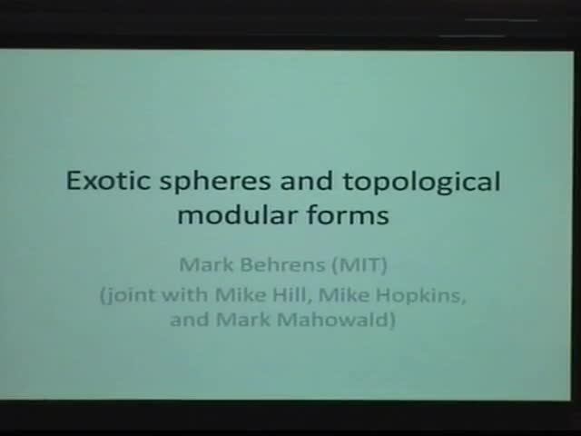 Exotic spheres via topological modular forms Thumbnail