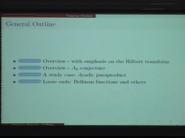 Dyadic harmonic analysis and weighted inequalities Thumbnail