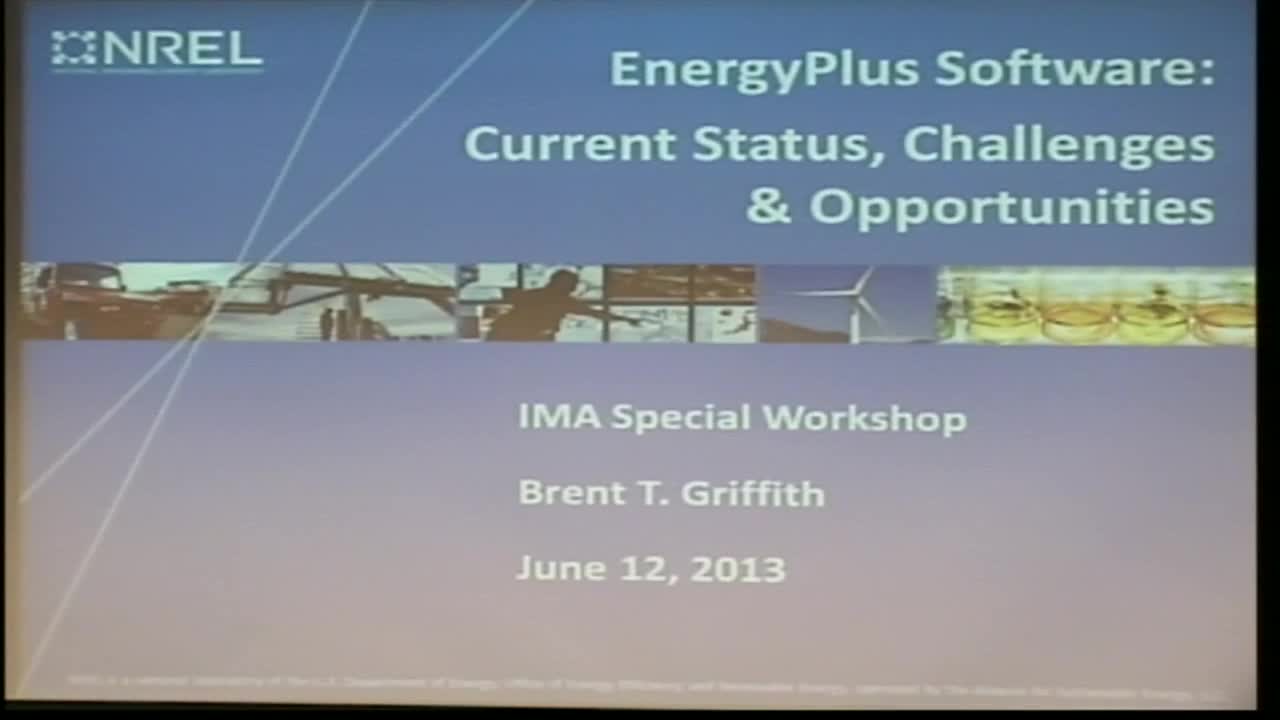 EnergyPlus Software:  Current Status, Challenges, and Opportunities Thumbnail