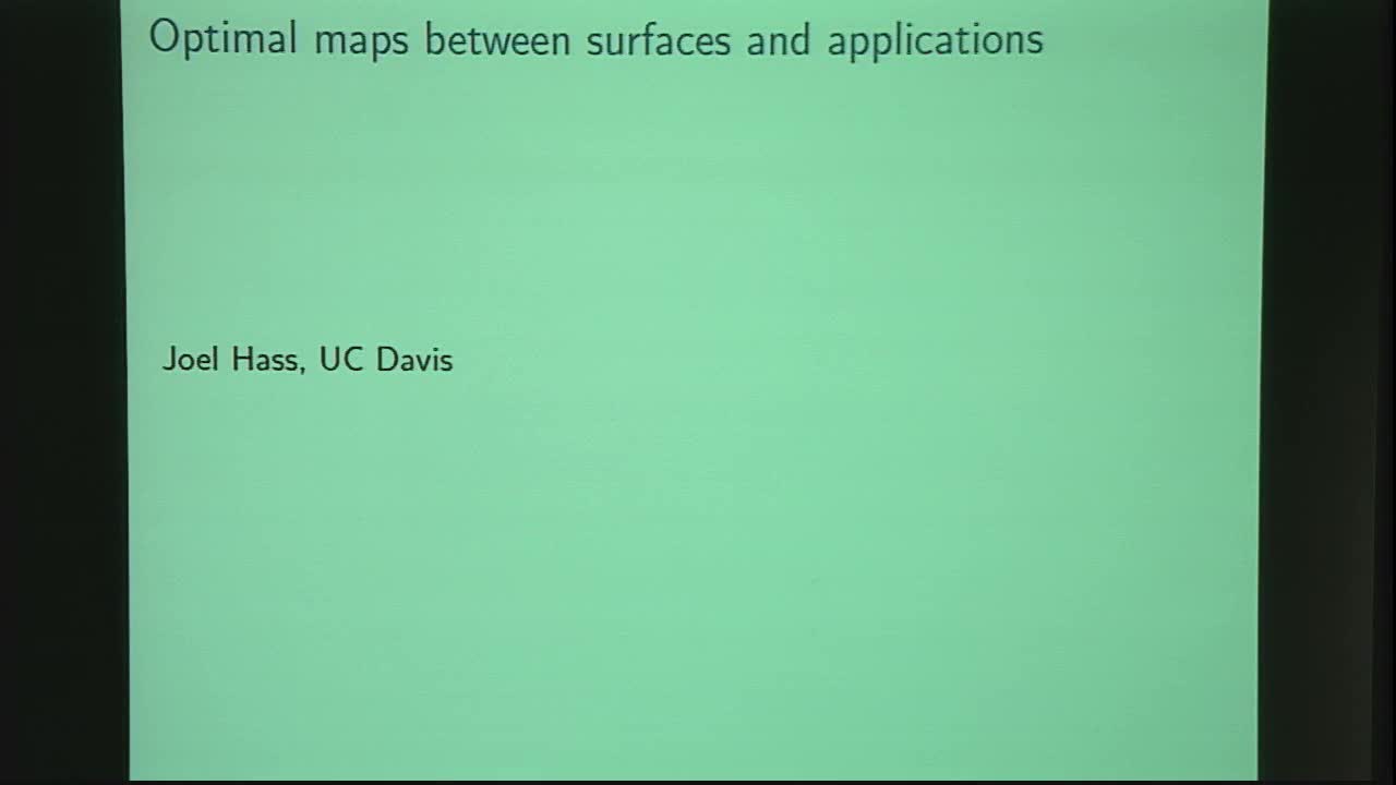 Maps Between Discrete Surfaces and Applications to Biology Thumbnail