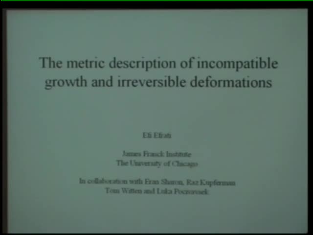 The metric description of incompatible growth and irreversible deformations Thumbnail