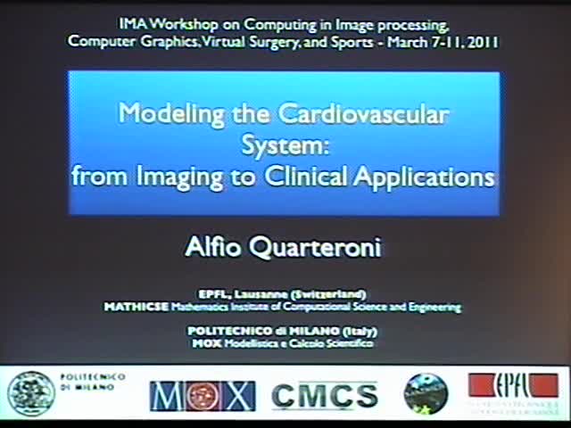 Modeling the cardiovascular system: from imaging clinical applications Thumbnail