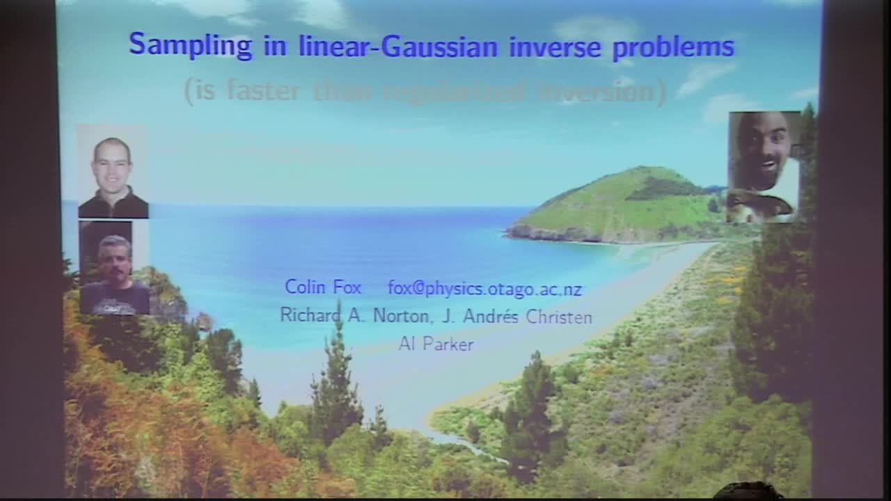 Sampling for Linear-Gaussian Inverse Problems (is faster than regularized inversion) Thumbnail