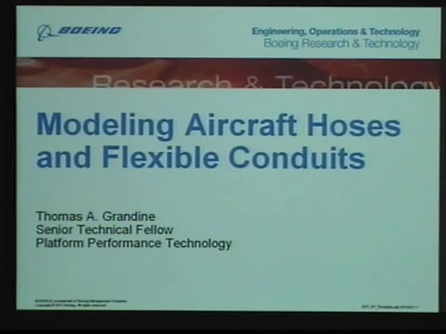 Team 2: Modeling aircraft hoses and flexible conduits Thumbnail