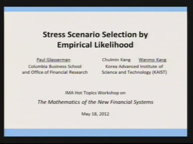 Stress Scenario Selection by Empirical Likelihood Thumbnail