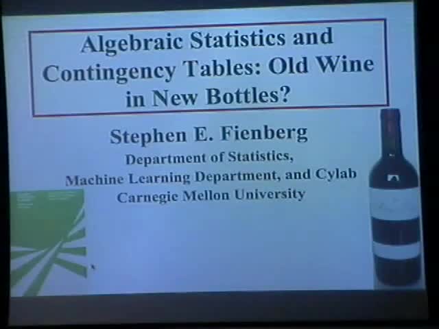 Algebraic Statistics and the Analysis of Contingency Tables:  Old Wine in New Bottles? Thumbnail