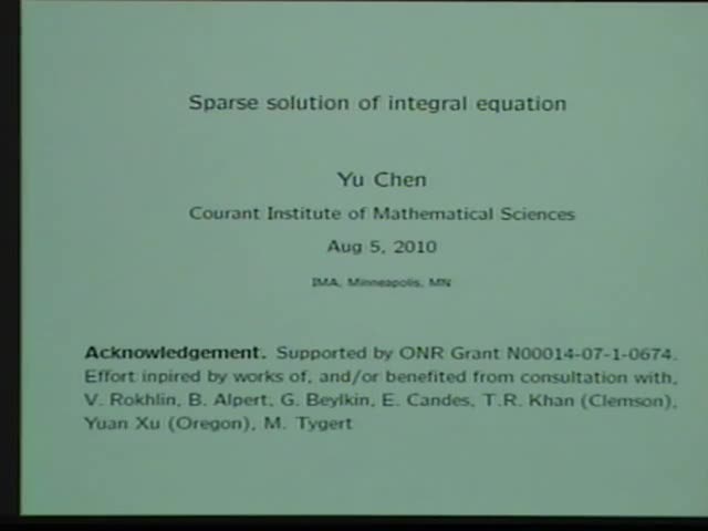 Sparse solution of integral equations

 Thumbnail