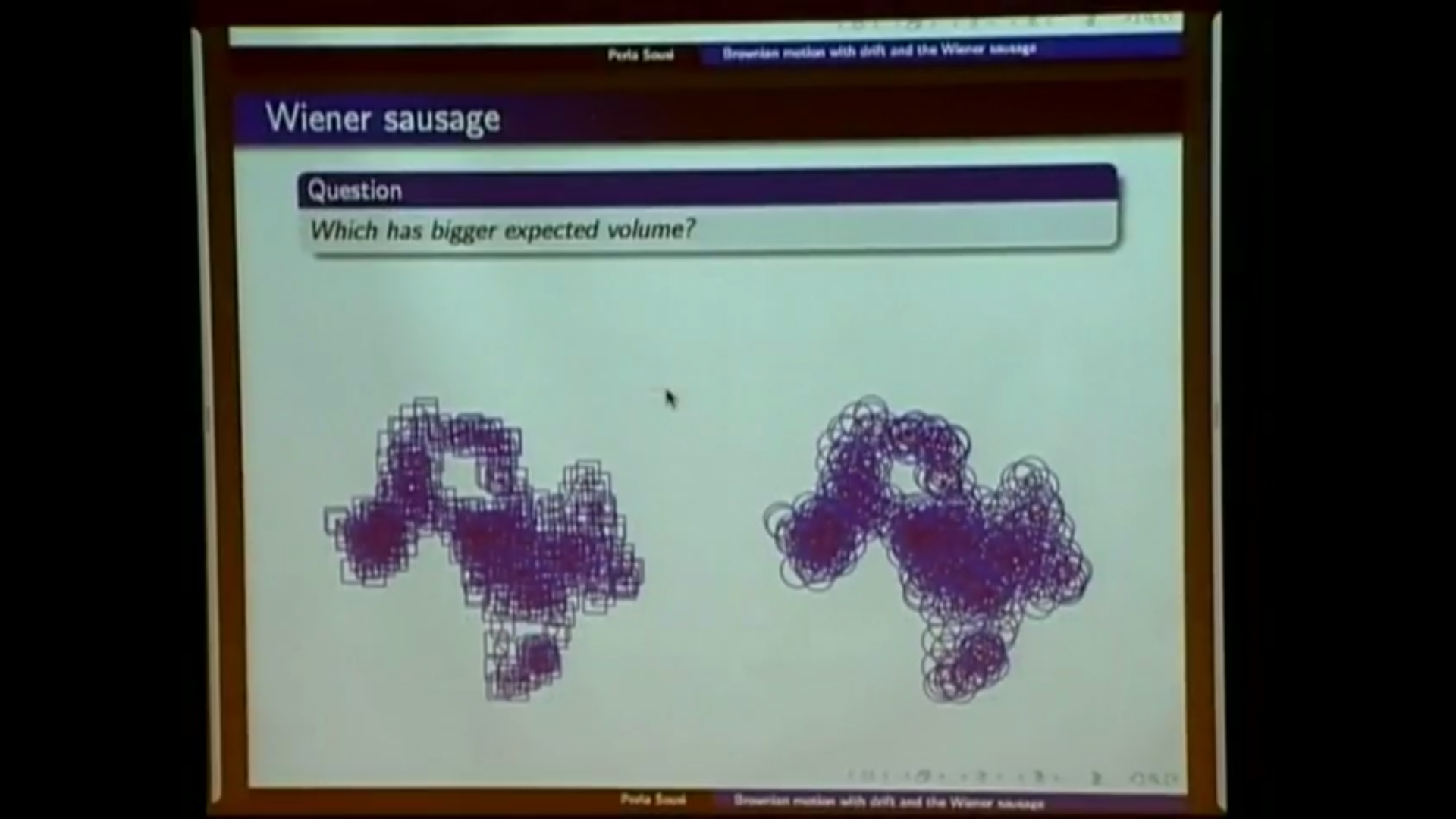 The effect of drift on the volume of the Wiener sausage and the dimension of the Brownian path Thumbnail