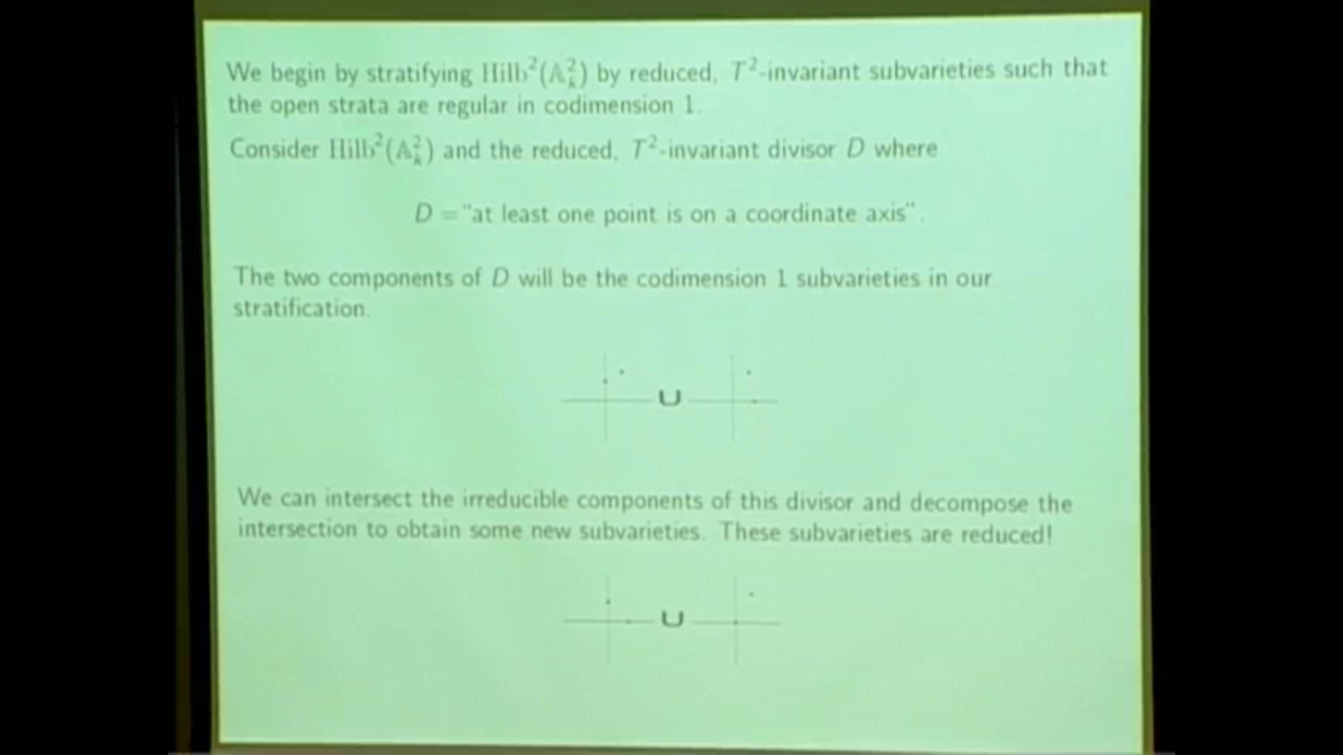 Compatibly split subvarieties of the Hilbert scheme of points in the plane Thumbnail