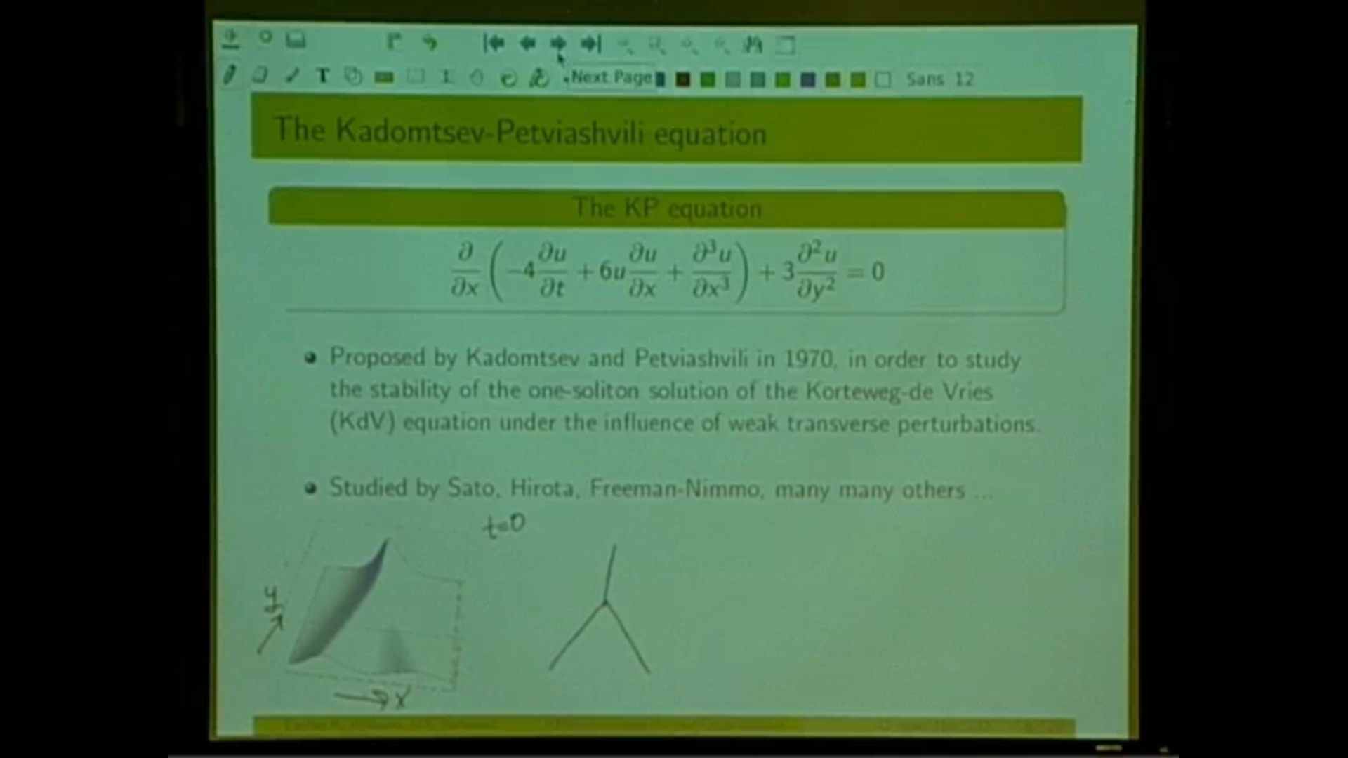 Combinatorics of KP solitons from the real Grassmannian Thumbnail