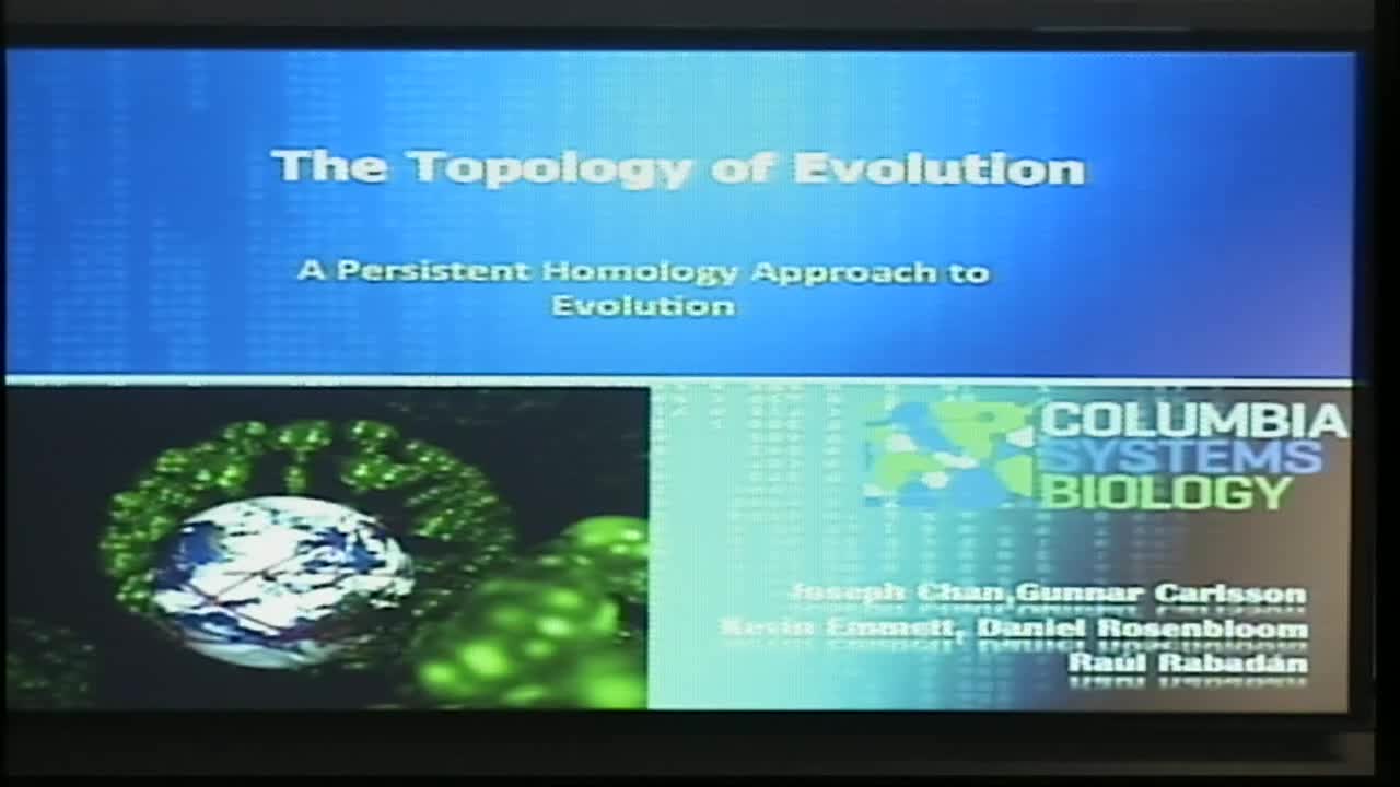 The Topology of Evolution Thumbnail