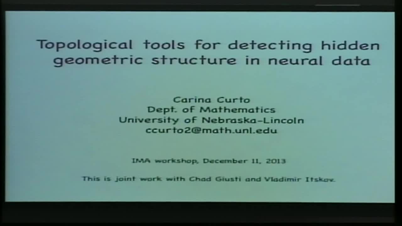 Topological Tools for Detecting Hidden Geometric Structure in Neural Data Thumbnail