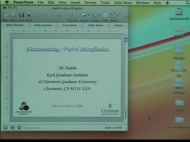 Electrowetting and digital microfluidics Thumbnail