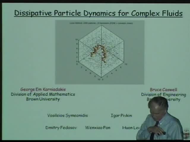 Dissipative particle dynamics: Algorithms and recent
applications
 Thumbnail