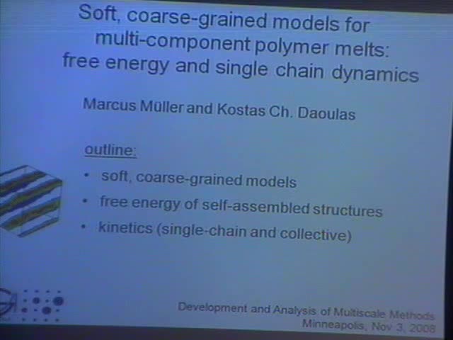 Soft coarse-grained models for multicomponent polymer melts:                
         free energy and single-chain dynamics Thumbnail