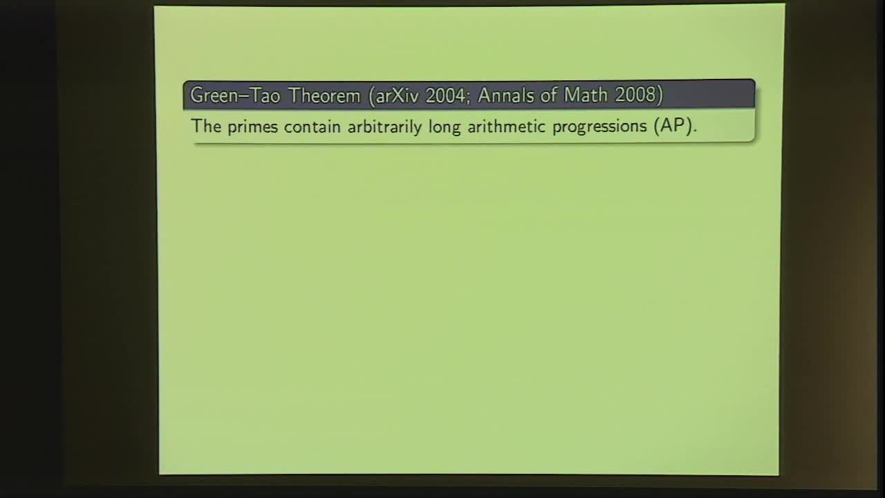 The Green-Tao Theorem and a Relative Szemerédi Theorem Thumbnail